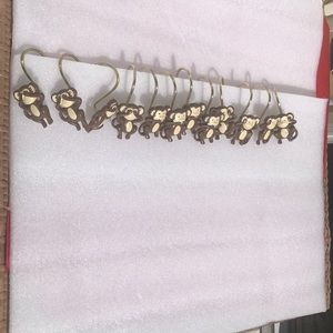 Shower Curtain Rings - Monkeys